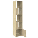 Bookcase Sonoma Oak 40x36x189 cm Engineered Wood 848243