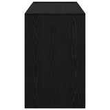 Desk Black Oak 109 x 50 x 78 cm Engineered Wood 891201