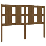Bed Headboard Honey Brown 145.5x4x100 cm Solid Wood Pine 817993