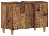 3 Piece Bathroom Cabinet Set DELFT Engineered Wood 3417871