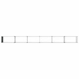 Raised Garden Bed Grey 480 x 40 x 55 cm cold-rolled steel 8006288