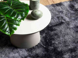 Shaggy Rug High Pile NAVARRA Dark Grey 200x200 cm Polyester 4102880