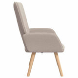 Armchair Light Grey 62 x 67 x 95.5 cm Sherpa Fabric 42001777