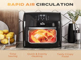 12L 8 in 1 Digital Air Fryer Oven with Roast, Bake, Dehydrate, 8 Preset Modes, Rapid Air T3398P344437