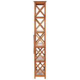 Bookshelf 100x30x180 cm Solid Acacia Wood Honey Finish 289626