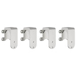 Sliding Door Hardware Kit 183 cm Stainless Steel Silver 3295761