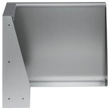 Retaining Wall 2 pcs 50 x 50 x 40 cm Galvanised Steel Silver 8015224