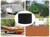 Bungee Cords 10 mm Black PP and Rubber 42047636
