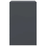 ZNTS Bedside Cabinet Anthracite 34.5x39x62 cm Steel 841767