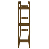 Firewood Rack Honey Brown 100x25x100 cm Solid Wood Pine 822425