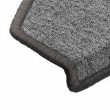 Stair Mats 20 pcs 65x24x4 cm Dark Grey Half Round Large 3365790