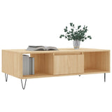 Coffee Table Sonoma Oak 104x60x35 cm Engineered Wood 827087