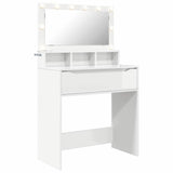 Bedroom Dressing Tables High Gloss White 80 x 39.6 x 135 cm 888971