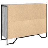 Sideboard Grey Sonoma 97x32.5x74.5 cm Engineered Wood 848562