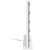 LED Vanity Mirror White 58 x 10 x 47 cm Glass and Steel 42020527