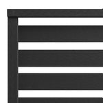 Fence Panel WPC 180x180 cm Black 318111