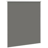 ZNTS Roller Blind Blackout Grey 135x150 cm Fabric Width 131.6 cm Polyester 4011135