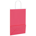 ZNTS Paper Bags 250 pcs with Handles Pink 21x11x31 cm 4101672