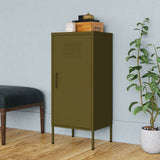 Storage Cabinet Olive Green 42.5x35x101.5 cm Steel 336189