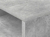 End Table 2 pcs Concrete Grey 30.5 x 30 x 45 cm Engineered Wood 890903