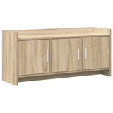 TV Cabinet 102 x 33 x 47 cm Sonoma Oak Engineered Wood 8011189