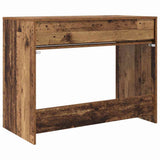Desk with Drawer Old Wood 100 x 50 x 78 cm Engineered Wood 888945