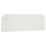 Wall Shelf 2 pcs White 102 x 13.5 x 37.5 cm Engineered Wood 8014959