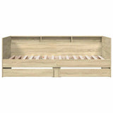 Daybed Sonoma Oak Engineered Wood 90 x 190 cm Daybed 3280855