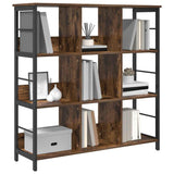 Bookshelf Smoked Oak 102 x 32 x 104.5 cm Engineered Wood 884008