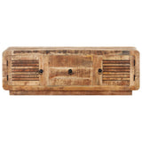 TV Cabinet 120x30x40 cm Rough Mango Wood 320460