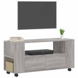 TV Cabinet Grey Sonoma 102x34.5x43 cm Engineered Wood 833748