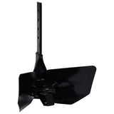 Tiller Plough Attachment Black Metal 146267