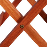 Bistro Set Brown Solid eucalyptus wood with an oil finish Small 45586
