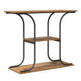 Console Table Old Wood 101 x 35 x 80.5 cm Engineered Wood 868473