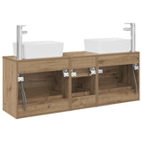 Bathroom Cabinet Set 3 pcs Artisan Oak 53 x 34.5 x 63 cm 3405866