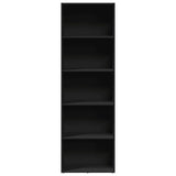 Bookcase Black 60x30x189 cm Engineered Wood 857918