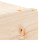 Bedside Table 2 pcs Brown 44 x 32.5 x 40 cm Solid pine wood 873488