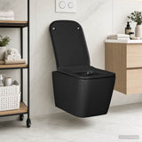 Wall-hung Toilet Ceramic Black 42045640