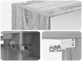 Bathroom Mirror Cabinet Grey Sonoma 60 x 14.5 x 70 cm 889060