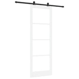 Sliding Door ORKDAL White and Black 83 x 232 cm 3332002