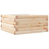 Garden Planter 50x50x23 cm Solid Wood Pine 847183