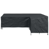 Furniture Cover Black 260 x 210 x 80 cm 600D Oxford Fbric 4105683