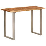 Dining Table 110x50x76 cm Solid Wood Acacia 350293