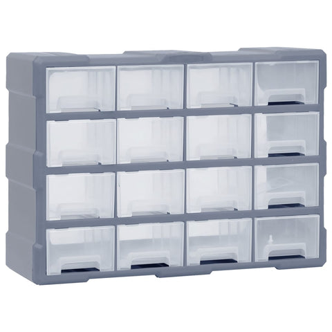 ZNTS Multi-drawer Organiser with 16 Middle Drawers 52x16x37 cm 149602