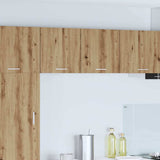 Hanging Cabinet 2 pcs Artisan Oak and White 40 x 31 x 40 cm 884145