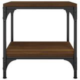 Side Tables 2 pcs Brown Oak 40x40x40 cm Engineered Wood 819386