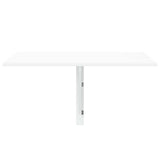 Folding Wall Table White 100x60 cm 243054