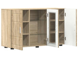 Wooden Cabinet Sonoma Oak 88.5 x 30.5 x 73 cm Engineered Wood 880303