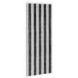 Insect Curtain Chenille Grey and Black 90 x 220 cm 100% PP 42034424