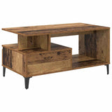 Coffee Table Old Wood 90 x 49 x 45 cm Engineered Wood 881051